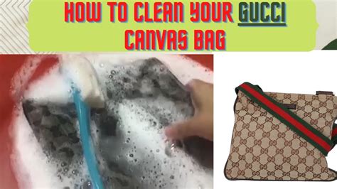 how to clean a white gucci bag|replacement chain for Gucci bag.